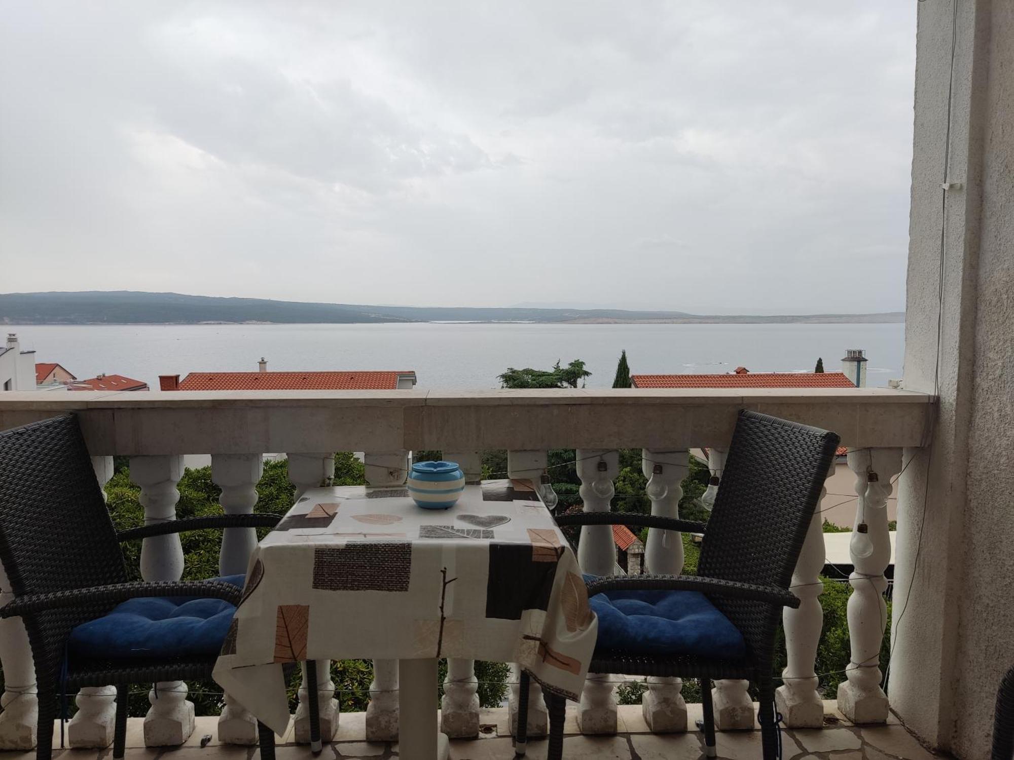 Panorama View Close Sandy Beach 100M To Talasoterapija, Crikvenica Εξωτερικό φωτογραφία