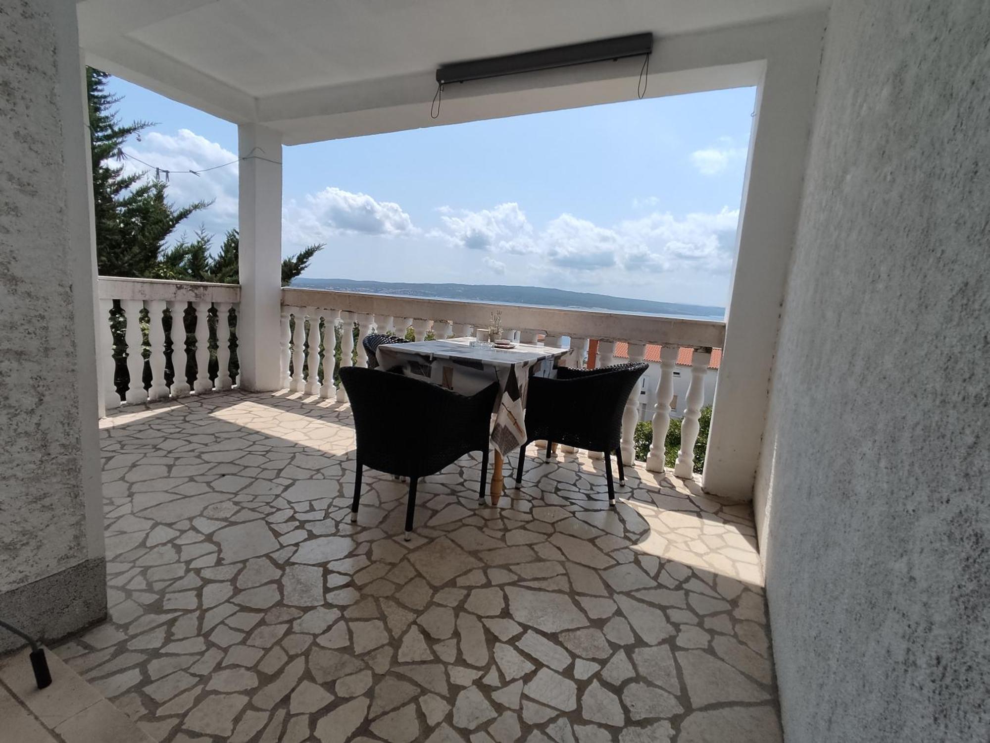 Panorama View Close Sandy Beach 100M To Talasoterapija, Crikvenica Εξωτερικό φωτογραφία